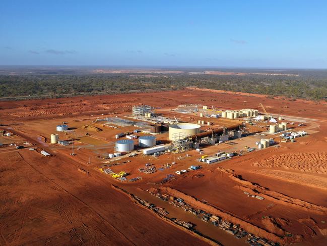 The Lynas Rare Earths Ltd. processing plant in Kalgoorlie, Western Australia, on Wednesday, Aug. 3, 2022. Lynas, the only key supplier of the critical minerals outside China, has won further financial backing from Washington to build a plant in the US. Photographer: Carla Gottgens/Bloomberg via Getty Images