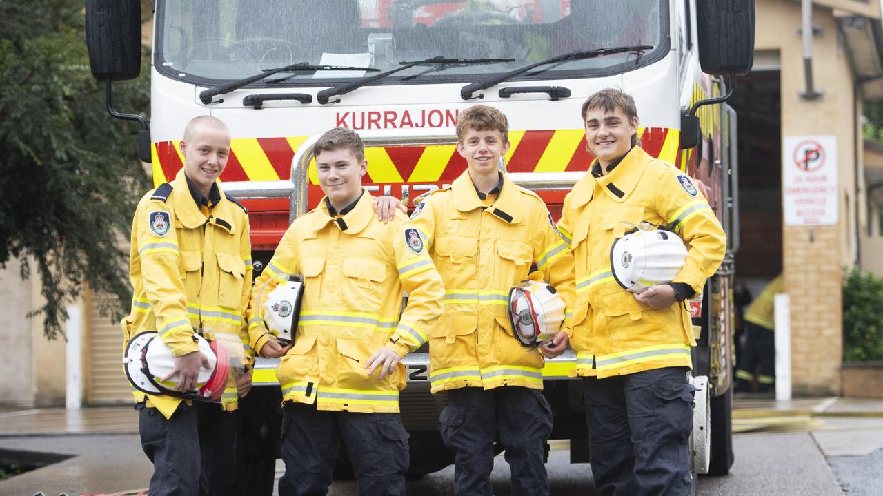 The RFS in NSW accepts volunteers from the age of 16 with parental consent. Picture: Jeremy Piper