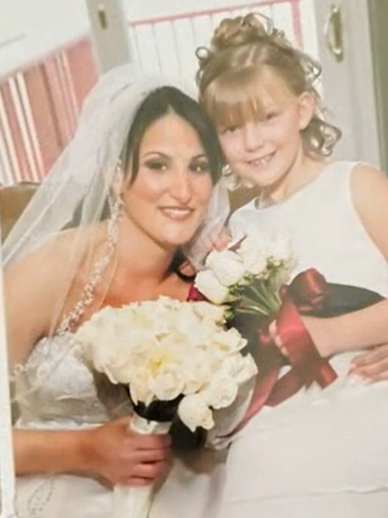 Gabby Petito with the bride. Picture: Moloney Funeral Home.