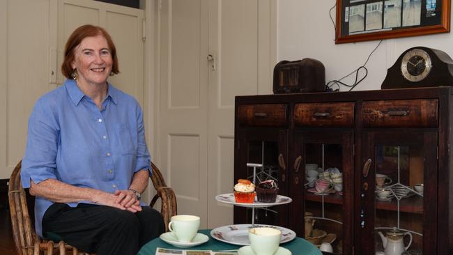 National Trust Darwin branch secretary Fay Gurr at Burnett House, the main attraction of the 2024 Heritage Festival. Picture: Pema Tamang Pakhrin