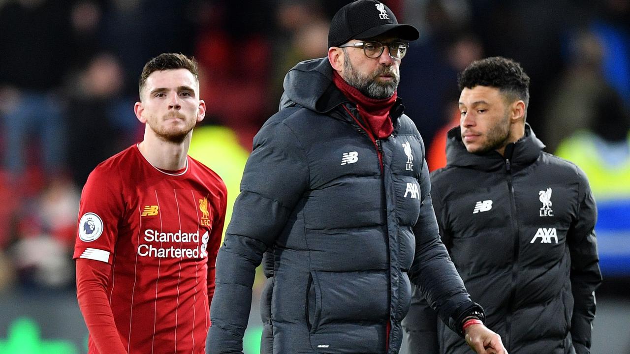 Liverpool will miss out on the title if the season is not restarted.