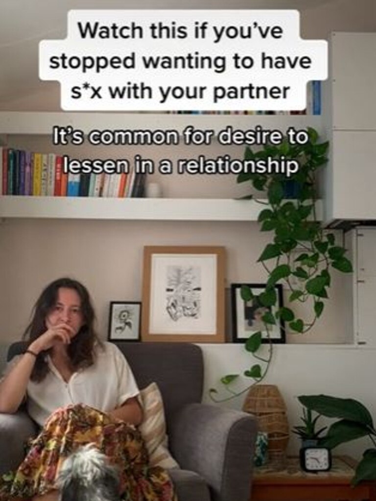 Psychotherapist Annie Zimmerman addressed the issue in a recent TikTok. Picture: TikTok