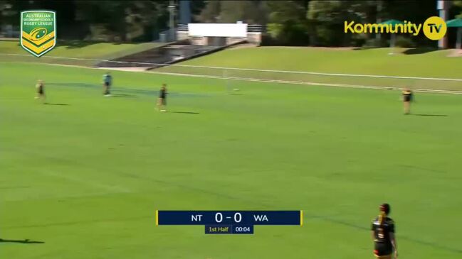 Replay: NT v WA (U18 Girls Cross Over Pool Match) - ASSRL National Championships Day 4