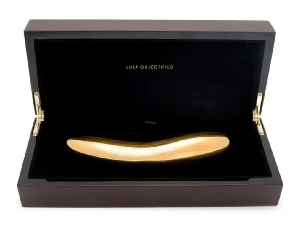 The Lelo Inez 24k Gold G-Spot Vibrator. Picture: Goop