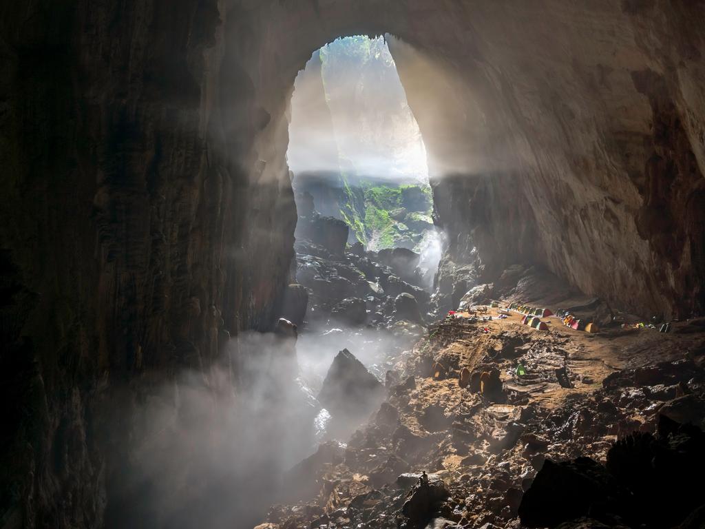 <p><b>HANG SONG DOONG:</b> It’s been described as a “lost universe”, and houses its own unique ecosystem. Hang Song Doong, or “Mountain River Cave”, was only uncovered in the 1990s and was only officially determined to be the world’s largest in 2010.</p>