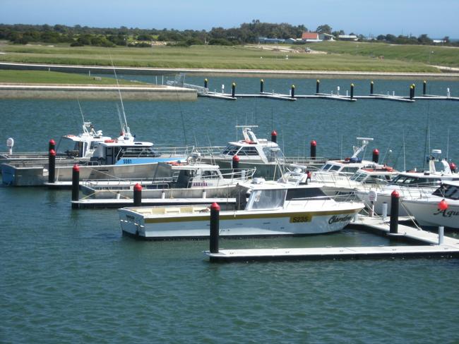 New Cape Jaffa Anchorage marina.