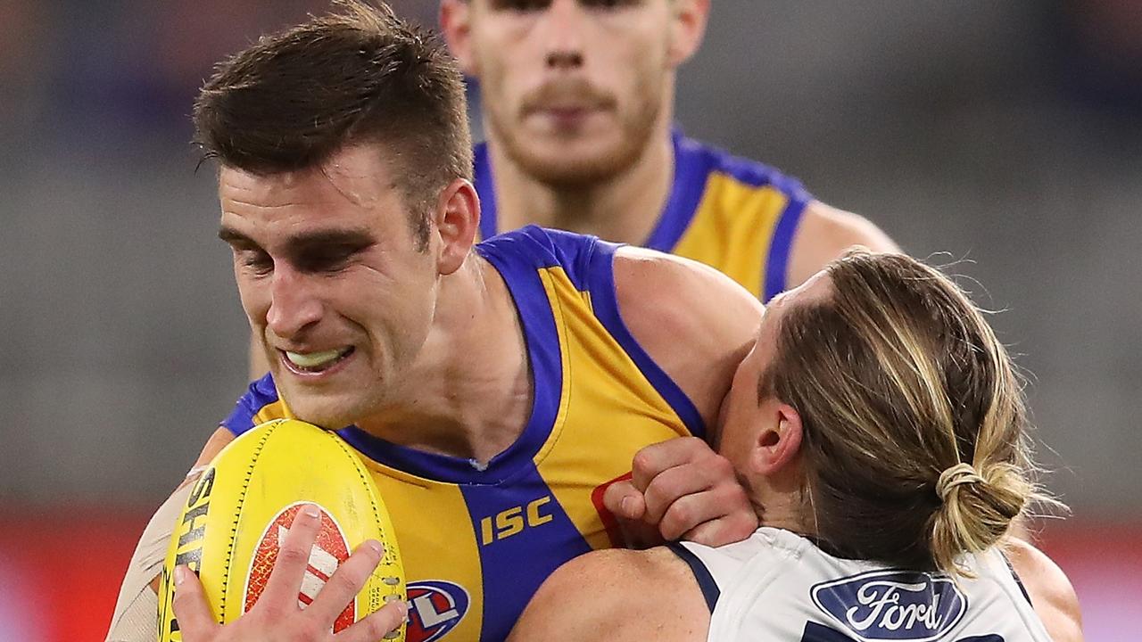 Elliot Yeo says he was surprised by a report linking him to a trade to Carlton. (Photo by Paul Kane/Getty Images)