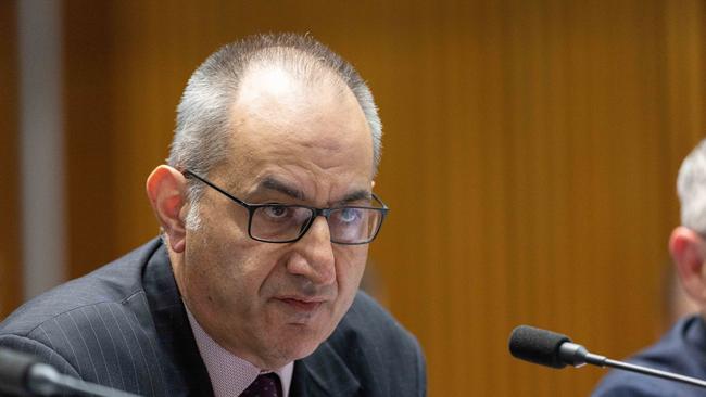 Greens senator Nick McKim says Mr Pezzullo must ‘resign or be sacked’. Picture: NCA NewsWire / Gary Ramage