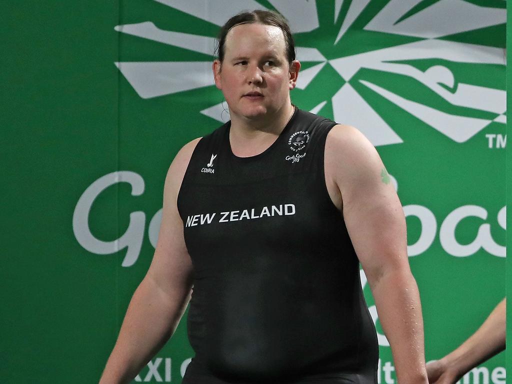 New Zealand’s Laurel Hubbard.