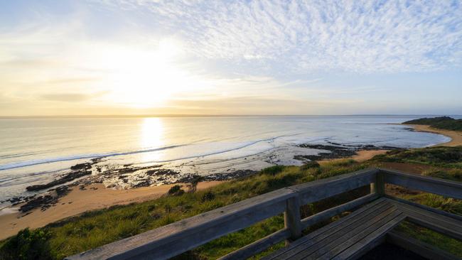 The property features its own surf break.