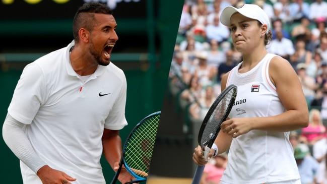 Kyrgios comment on Barty shows the divide in Aussie tennis