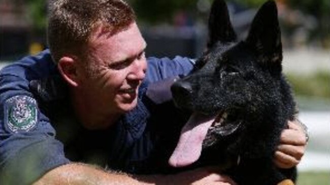 Committed officer... Senior Constable Luke Warburton