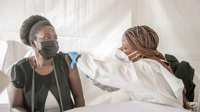 Vaccination efforts are stepped up in Rwanda.