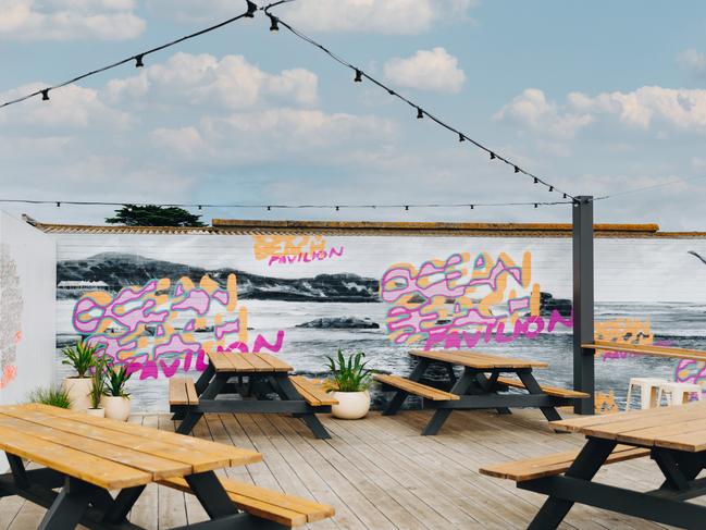 A sneak peek at the bayside venue Ocean Beach Pavilion.