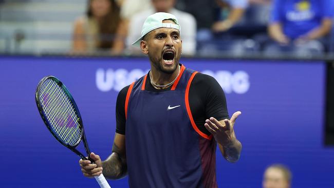 Nick Kyrgios is one of the favourites to win the US Open.