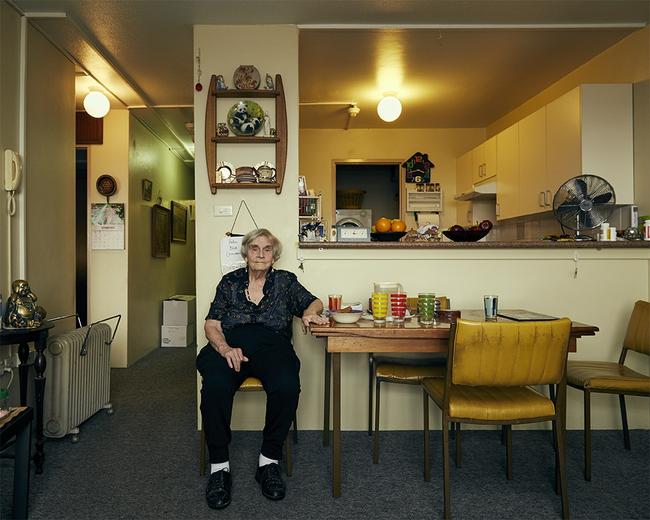 Myra Demetriou is one of the last residents left in the Sirius building.