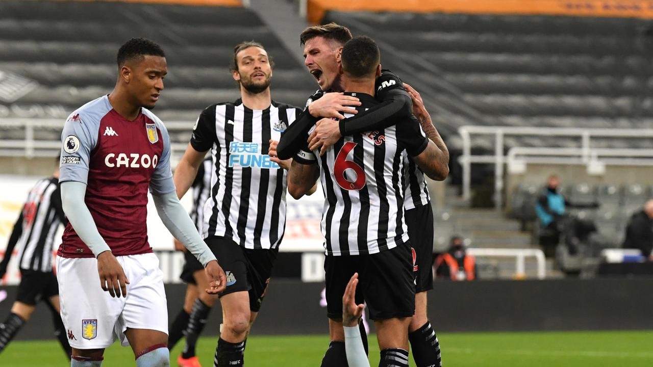 Newcastle secured a draw with a last-gasp goal.