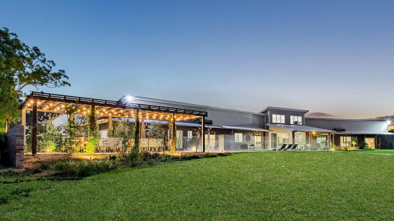 The sleek Skyline Farmhouse at Rosevale. Picture: supplied