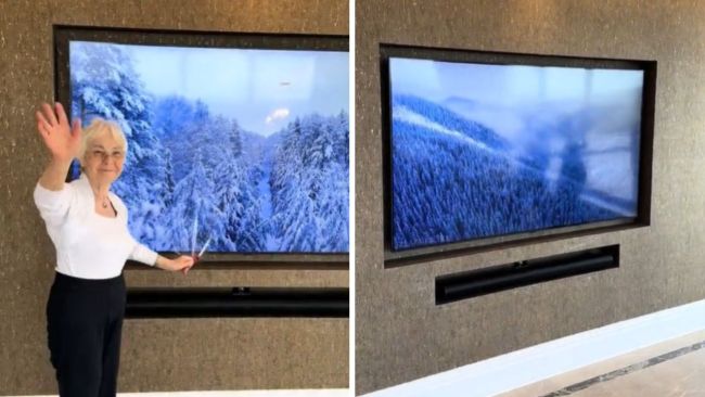 Save $1000 on  Samsung 75" QN90D 4K Neo QLED Smart TV 24 . Picture: TikTok/@simplyav