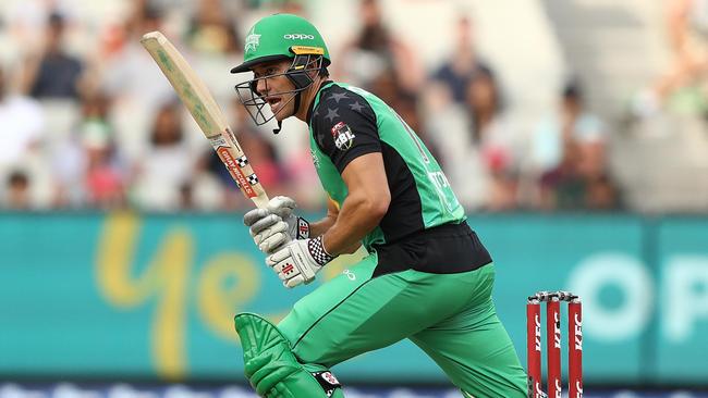 Marcus Stonis starred with bats and ball against the Heat. Picture: Getty Images