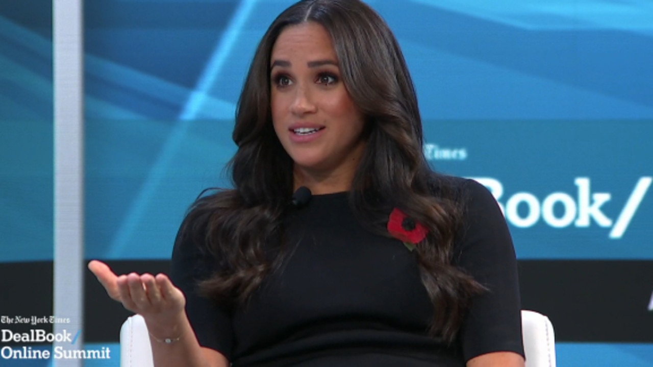 Meghan Markle during the New York Times Dealbook Summit.