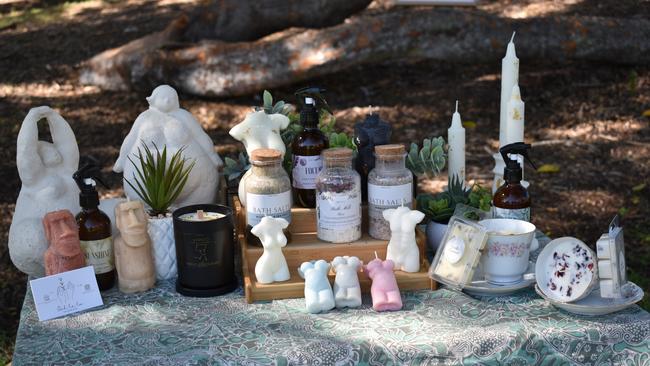 Some of Emma Williams and Teesha Longford’s products. Photo: Ebony Graveur