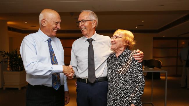 Keith and Yvonne DeLacy are farewelled from Cairns by Cairns Mayor Bob Manning and the Cairns Regional Council with a social function at the Reef Hotel Casino. Picture: BRENDAN RADKE