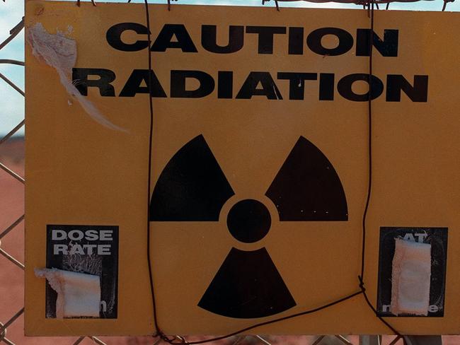 Maralinga Taranaki atom bomb nuclear test site. 