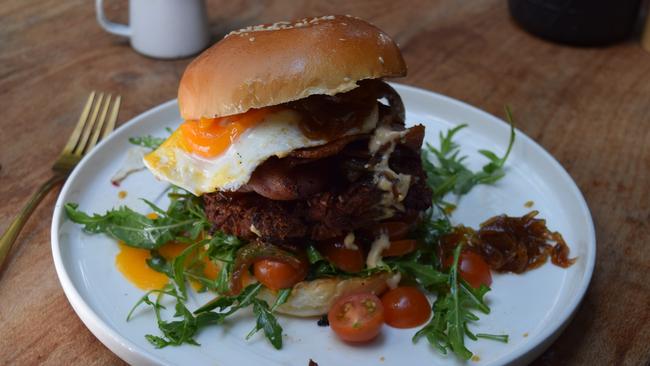 Tripod Cafe’s Brekky Roll. Picture: Jenifer Jagielski