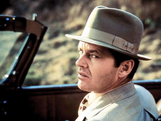 Jack Nicholson in Chinatown.