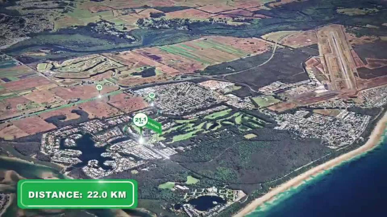 Sunshine Coast Marathon course flyover