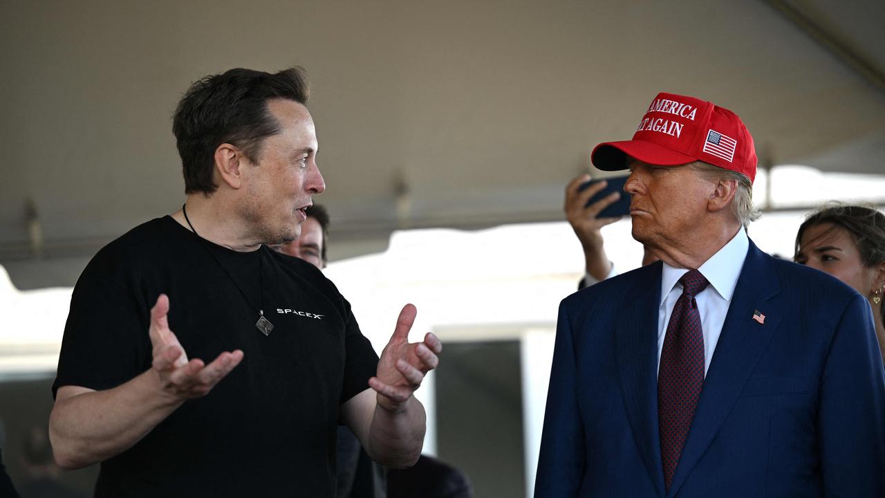 Elon Musk supported US President-elect Donald Trump’s campaign. Picture: Brandon Bell/Getty Images/AFP