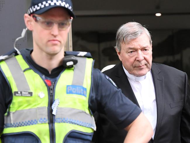 No one can yet know if Pell is guilty. That is for future juries to decide. Picture: AFP<br/>