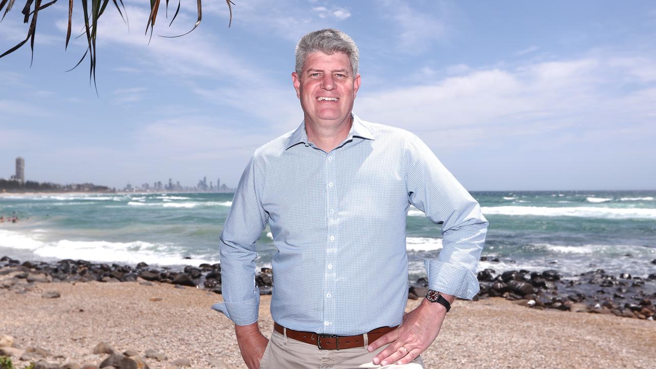 Tourism Minister Stirling Hinchliffe was called back to work one day after taking leave – the day Queensland slammed its border to greater Sydney. Picture: Jason O'Brien