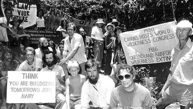 The Daintree Blockade in 1983.