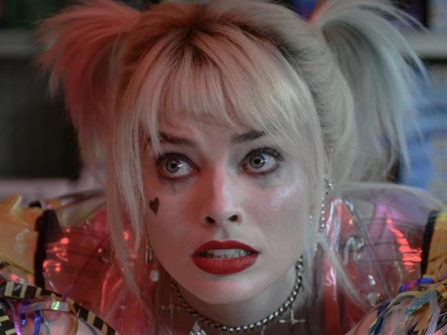 Margot Robbie as Harley Quinn in a scene from the movie Birds of Prey. Warner Brothers Pictures.