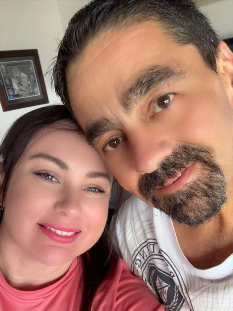Chantal Giannopoulos conducts Facebook Live prayer events for people impacted by cancer. Picture: GoFundMe