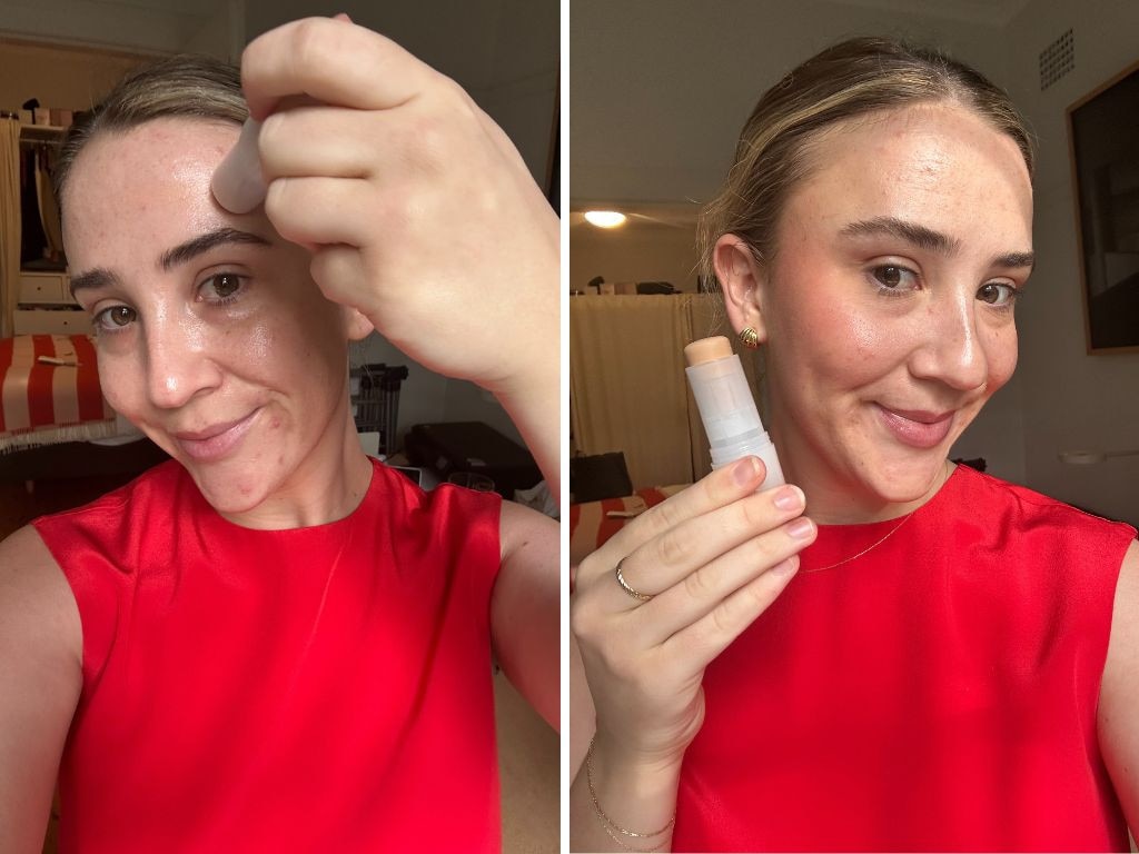 Philippa tries the Fenty Beauty Eaze Drop Blur + Smooth Tint Stick.