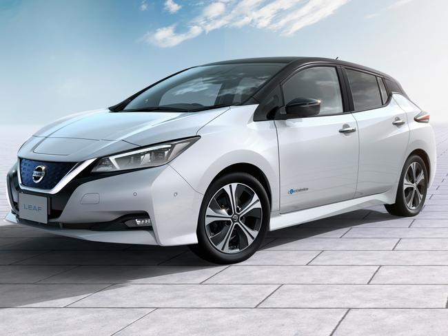 The latest version of the Nissan Leaf has a less futuristic design and is more practical.