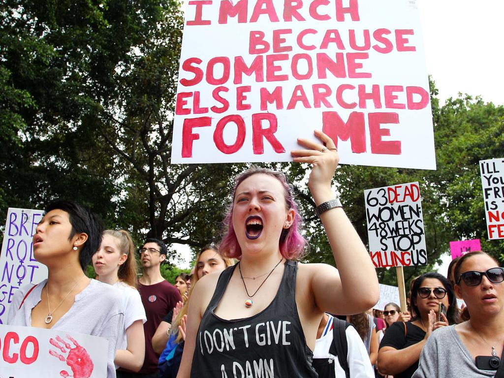 Sydney Women’s March 2019 | Daily Telegraph