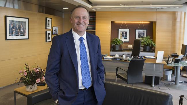 John Key, pictured in his former prime ministerial office, says he resisted pressure to criticise China. Picture: Mark Mitchell, New Zealand Herald.