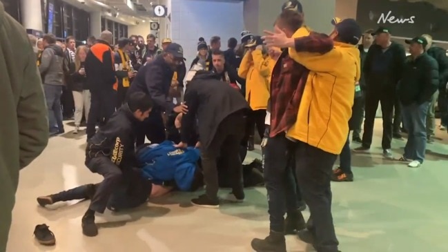 Man arrested in MCG footy scuffle