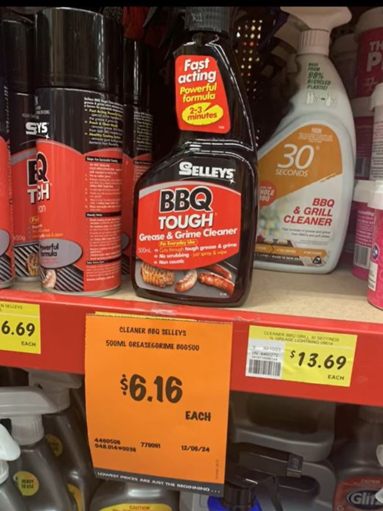 The cleaning range ‘has been really popular with customers’. Picture: TikTok