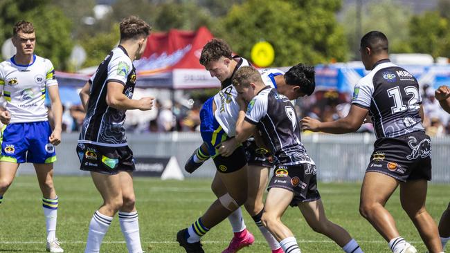 U17s boys Koori Knockout grand final, La Perouse Panthers vs Bundjalung Baygal Warriors. Picture: Andrea Francolini