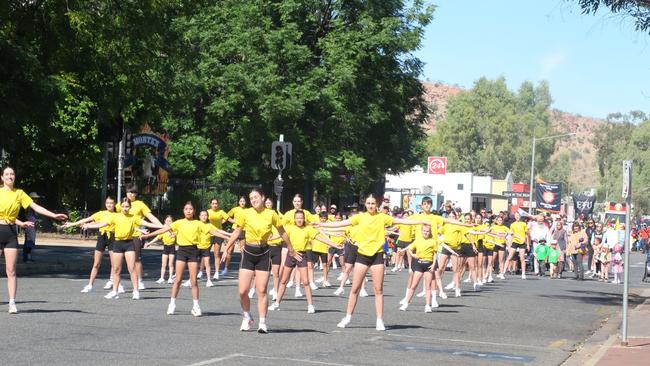 There was a record number of entries at this years muster, with 35 floats featured in the parade.