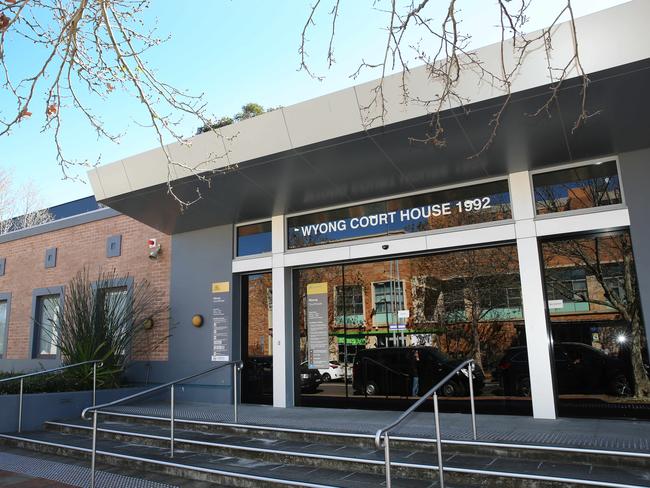 The man faced Wyong Local Court this morning. Picture: AAP Image/Sue Graham