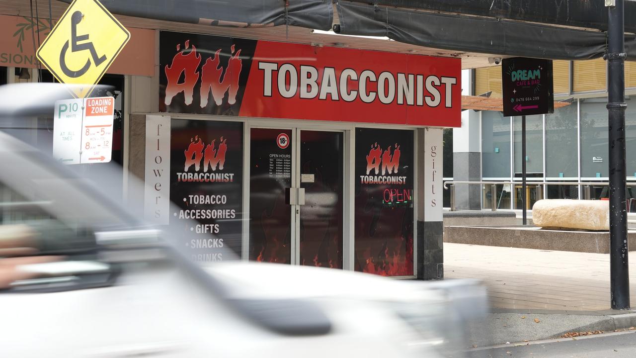 A tobacconist in Toowoomba's CBD was allegedly held up by a teenager on New Year's Day.