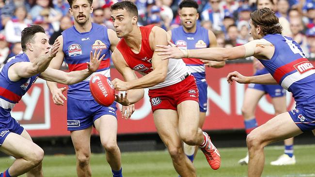 Xavier Richards played in Sydney’s Grand Final side. Picture: David Caird