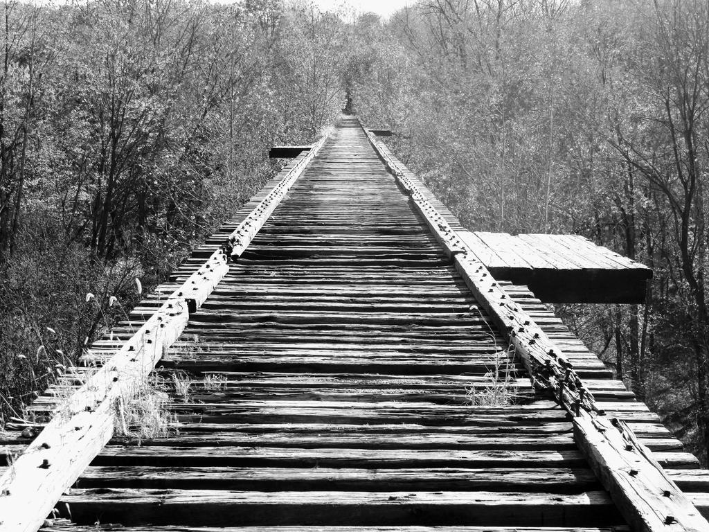 The Monon High Bridge can no longer be considered just an iconic feature of Indiana’s hiking trails. Picture: LN/Google.