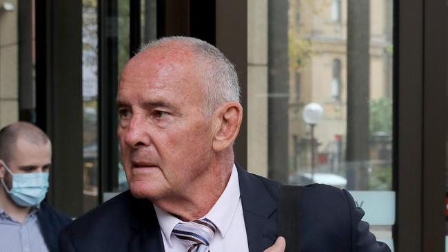 Chris Dawson has been sentenced for engaging in sexual activities with a 16-year-old student. Picture: NCA NewsWire/Damian Shaw.